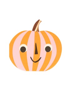 Χαρτοπετσέτα Pink & Orange Stripy Pumpkin (16τμχ)