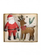 Meri Meri Cookie Cutters Santa & Reindeer