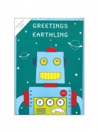 Meri Meri Ευχετήρια κάρτα Greetings Earthling 